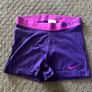Nike Pro 3” dri-fit shorts